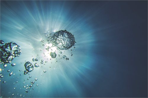 Light shining through water AstralPools