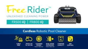 ZODIAC FREERIDER FR500 -FR800 IQ CORDLESS ROBOT VIDEO